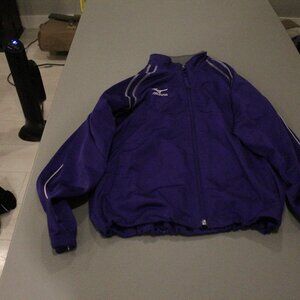 Purple Mizuno Athletic Jacket Size XS